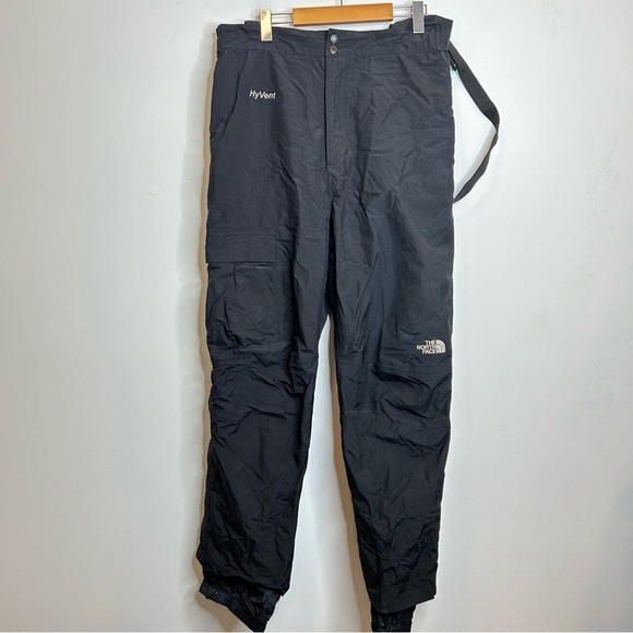 The North Face Pants The North Face Hyvent Full Zip Gore Tex Ski Pants Mens Black Poshmark